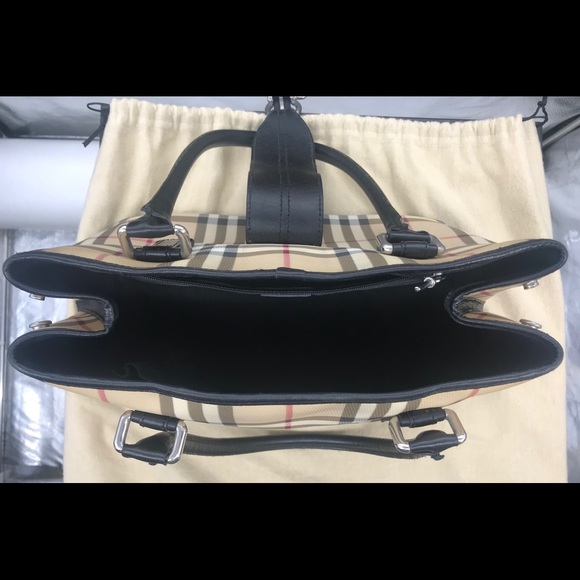 Authentic Burberry Satchel Purse - Picture 8 of 11